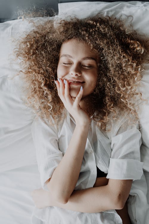 Free Woman in White Dress Shirt Stock Photo