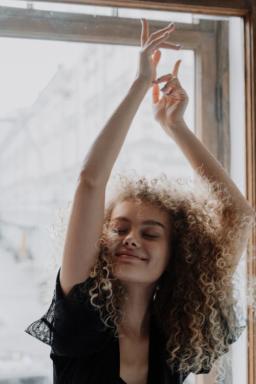 Free Woman in Black Sleeveless Top Stock Photo