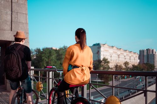 Free stock photo of bike, black, color Stock Photo