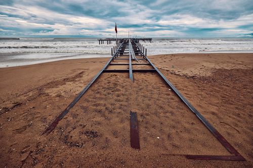 Free stock photo of beach, broken, calm Stock Photo