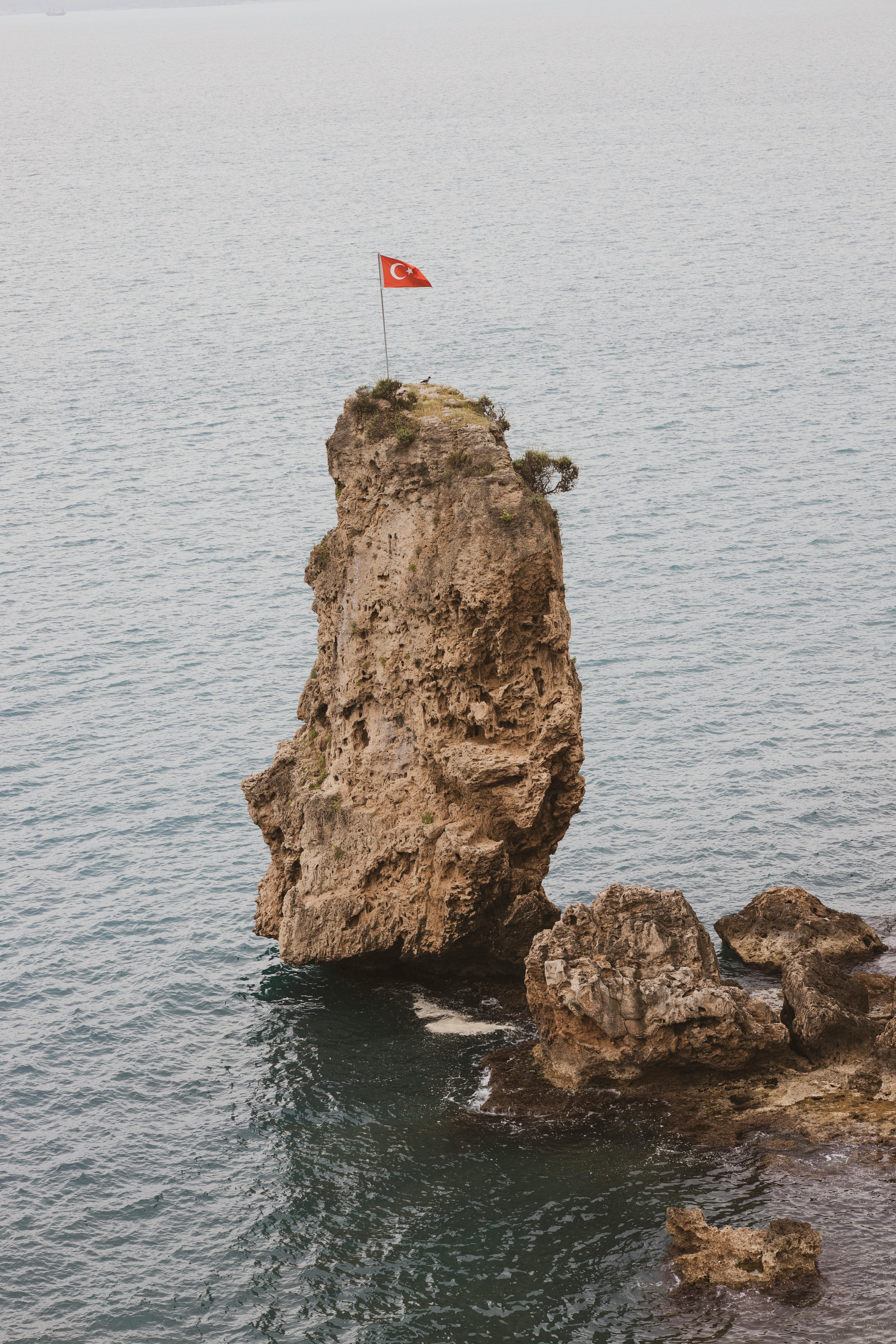 Blue and White Flag on a Ship · Free Stock Photo