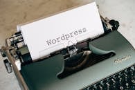 Close-Up Shot of a Typewriter