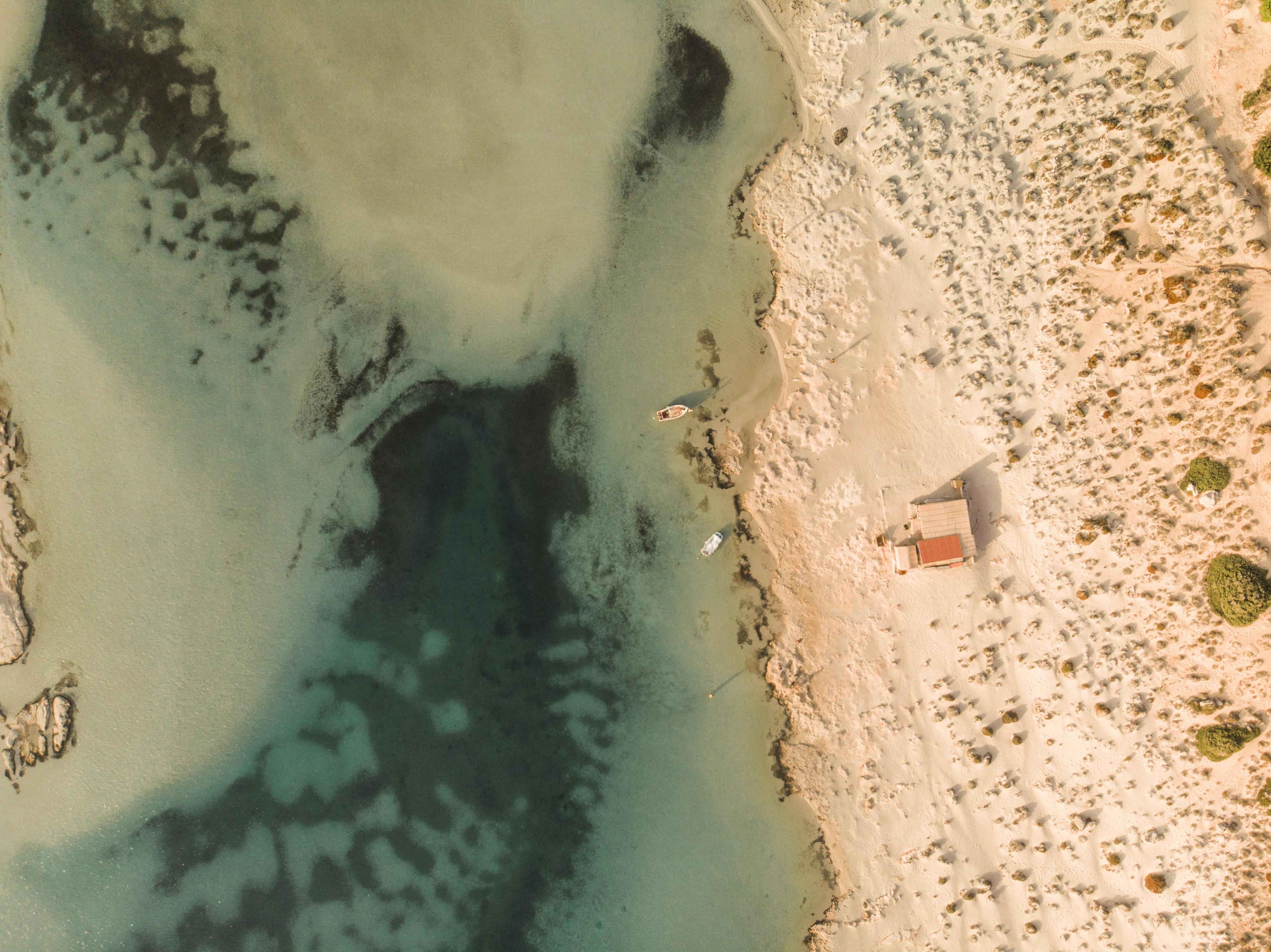 Aerial View Of Beach And Shoreline · Free Stock Photo