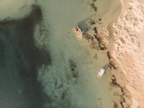 Fotobanka s bezplatnými fotkami na tému člny, letecké snímkovanie, more