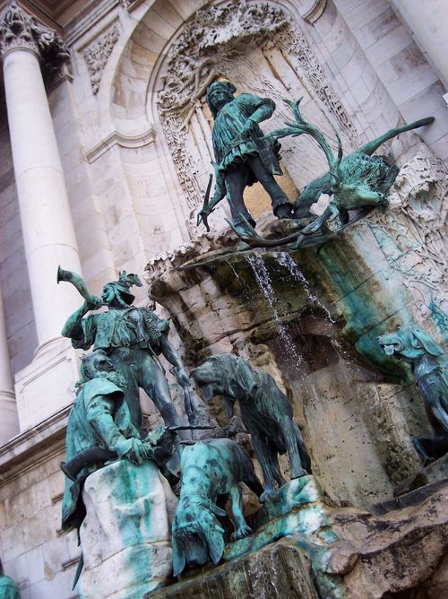 Free stock photo of buda castle, budapest, copper Stock Photo