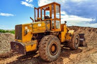 Yellow Front-loader