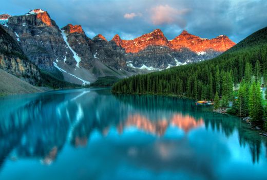 Lake mountain travel story