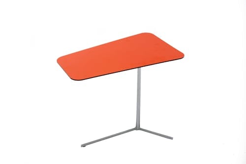 Free Orange Table on White Background Stock Photo