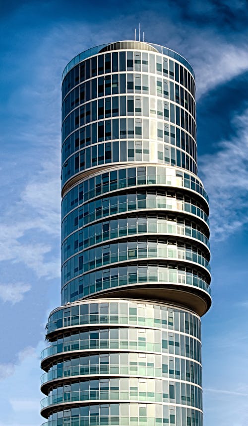 Grey High-rise Building