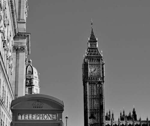 Δωρεάν στοκ φωτογραφιών με big ben, vintage, Αγγλία