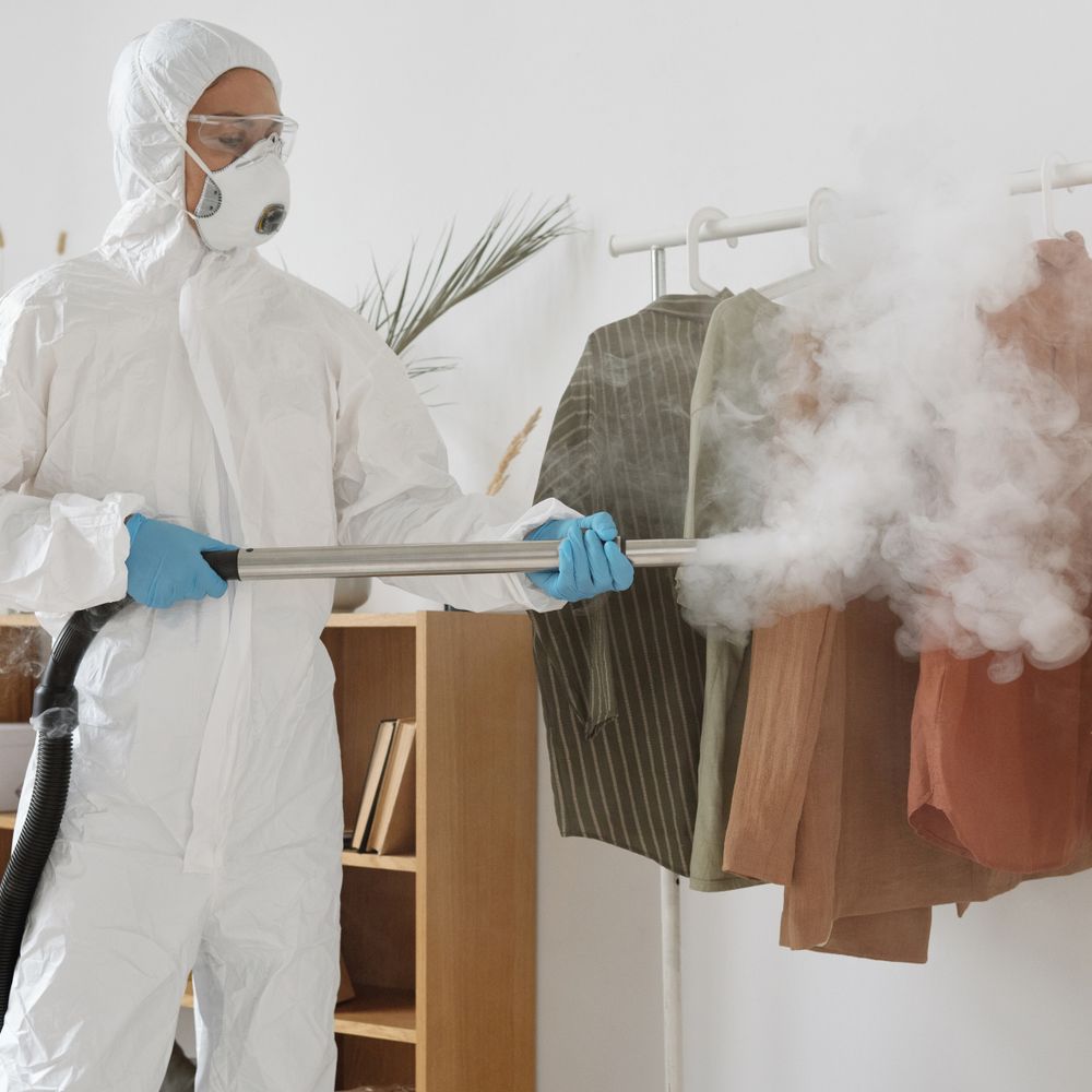 Kitchen Spraying in Kensington — quality trade paint going on in two coats