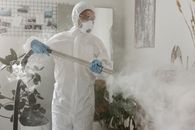 A Woman Fumigating