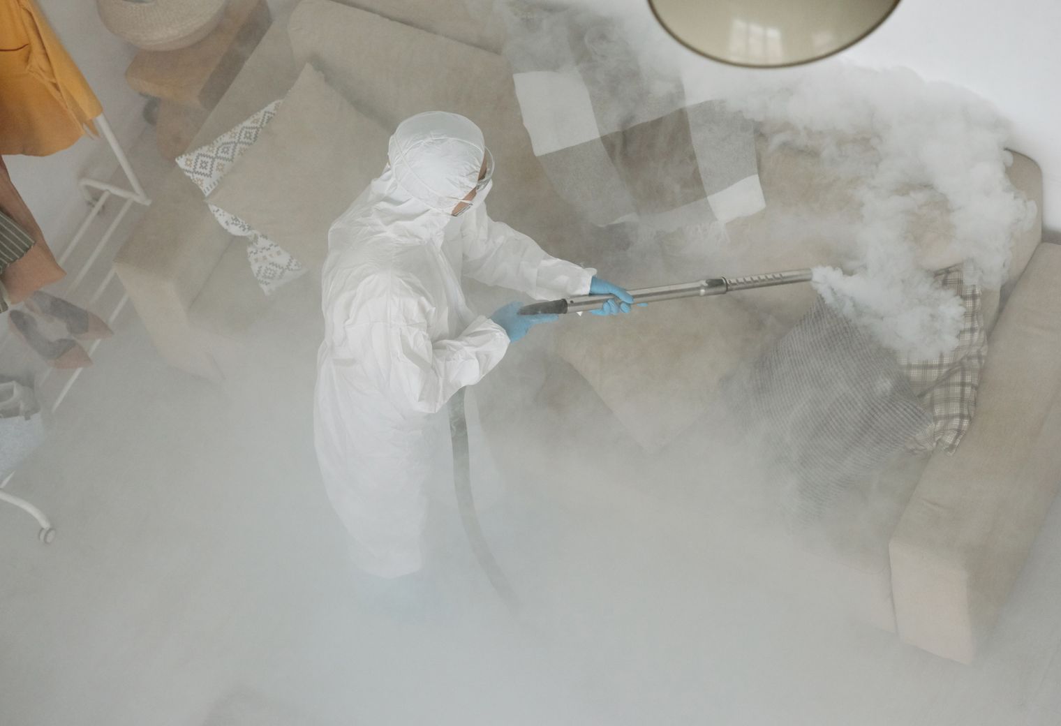 Kitchen Spraying in Blendon — woodwork brushed to a crisp, smooth line