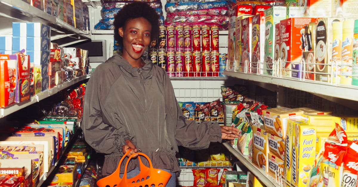 Colorful Cereal Boxes At Kid-level In A Grocery Store Aisle