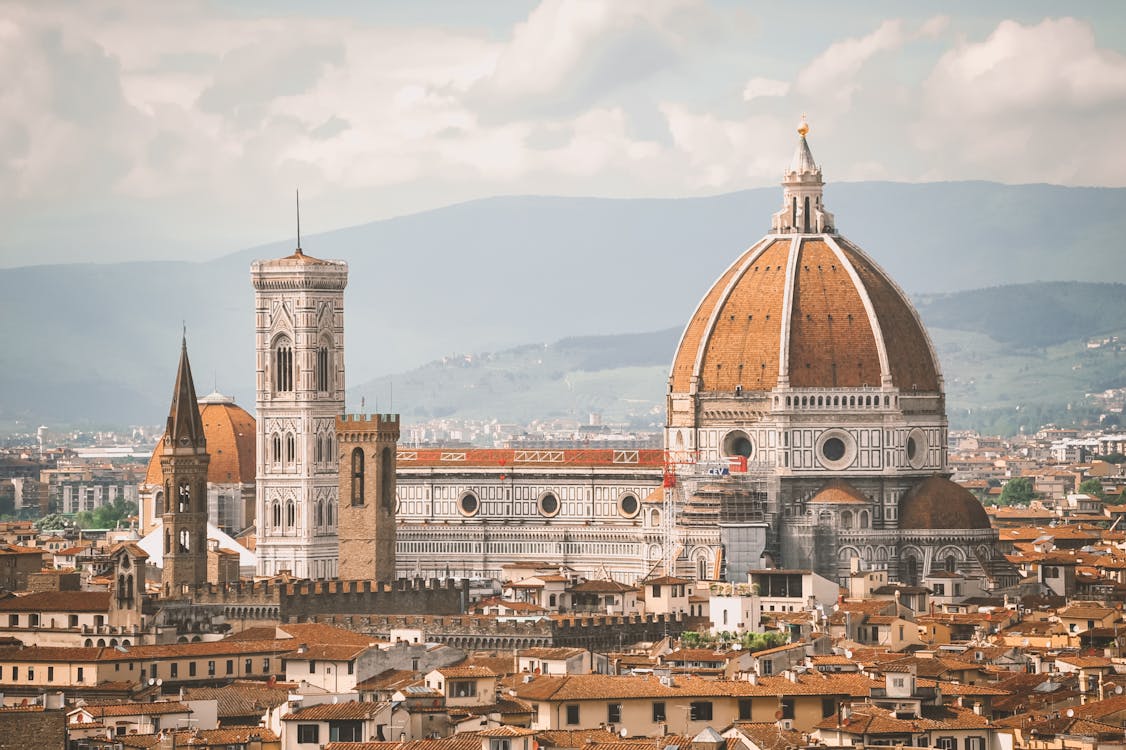 คลังภาพถ่ายฟรี ของ duomo, จุดสังเกต, ตอนเย็น