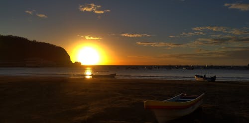 Free stock photo of beach, nicaragua, sunset