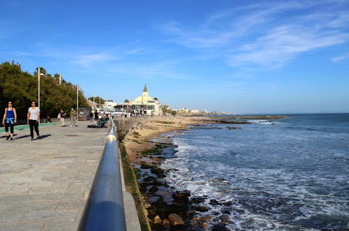 Fotos de stock gratuitas de à beira-mar, azul, olhar