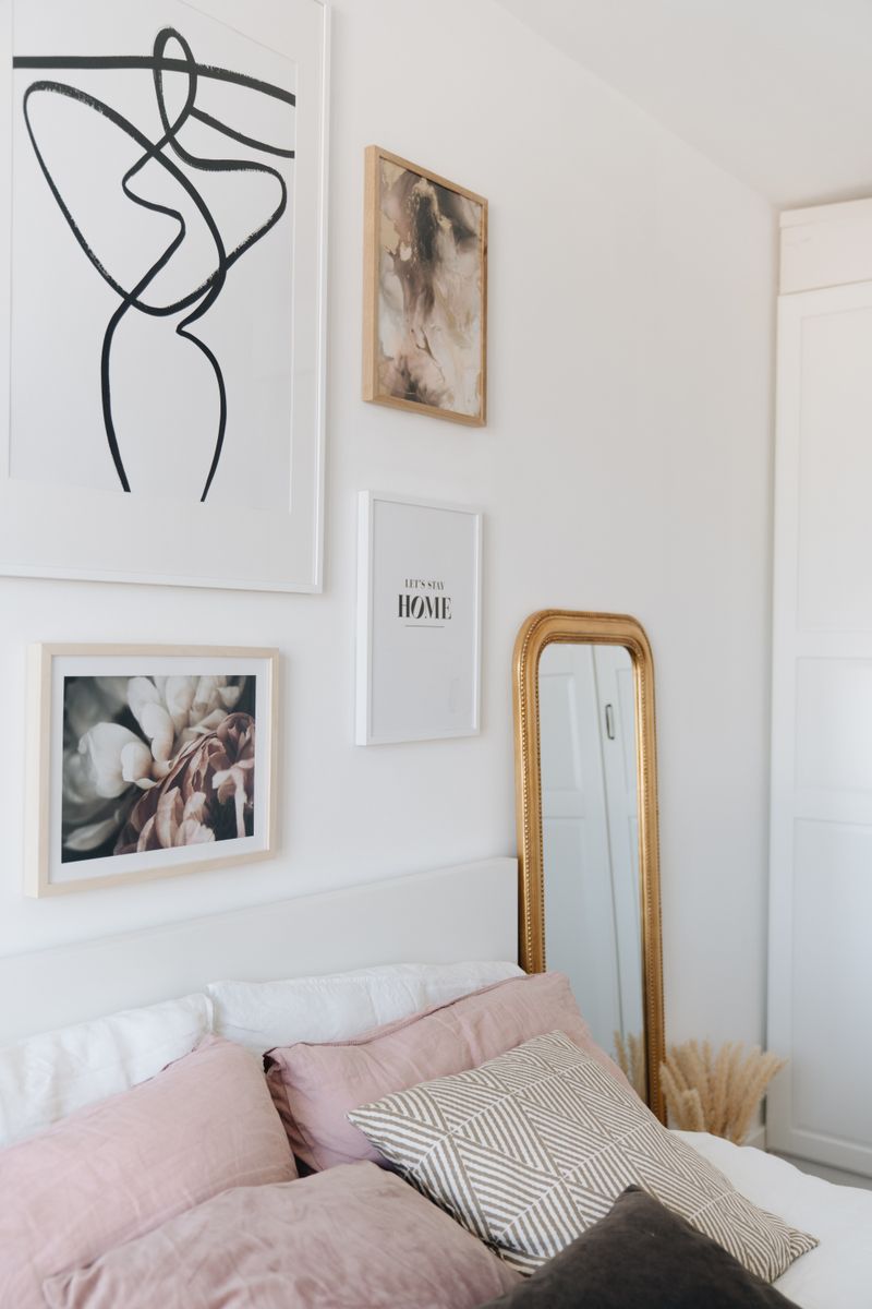 Using Washi Tape for a Temporary, Renter-Friendly Mural