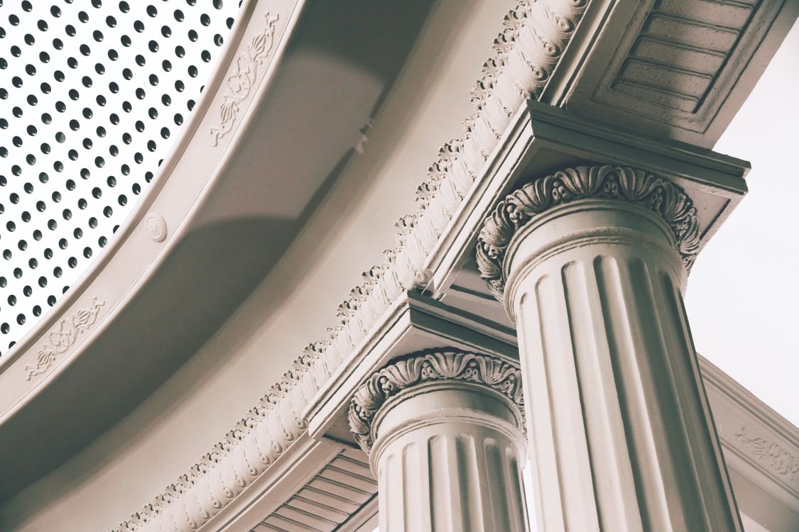 Pillars and Columns of a Building Structure · Free Stock Photo