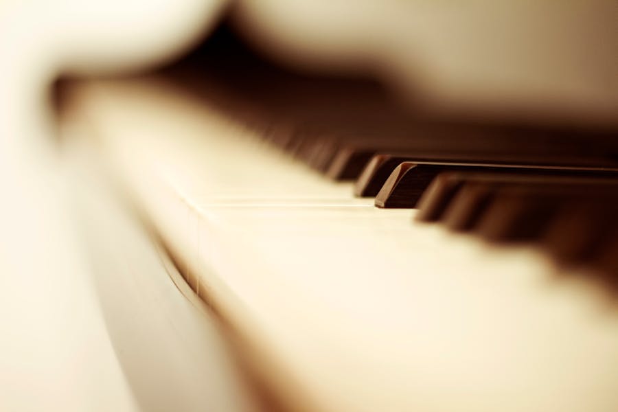 Are black piano keys made of ebony?