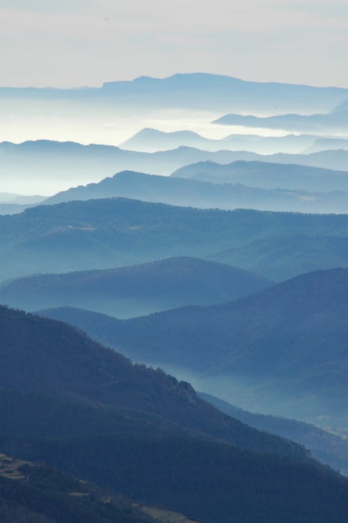 Nature Photography of Mountain Ranges