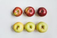 Close-up Photo of Ripe and Unriped Apples