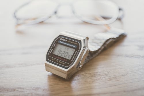 Foto profissional grátis de gafas, reloj, reloj vintage