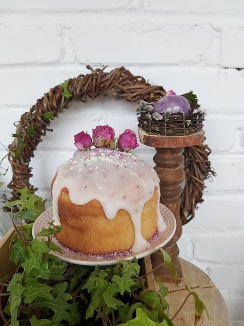 Free stock photo of at home, easter cake, easter decorations
