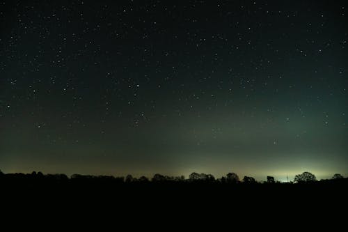 Free stock photo of astrophotography, green, light