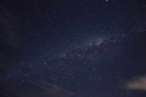 Starry Sky on a Nighttime Photography