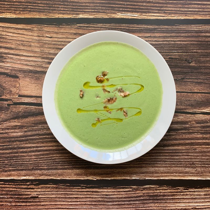 Festive Lentil Soup with Pomegranate and Walnuts