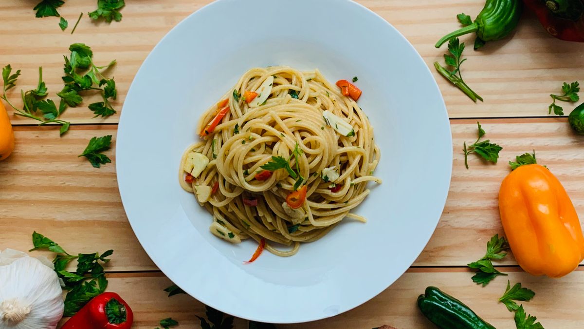 Spaghetti aglio e olio