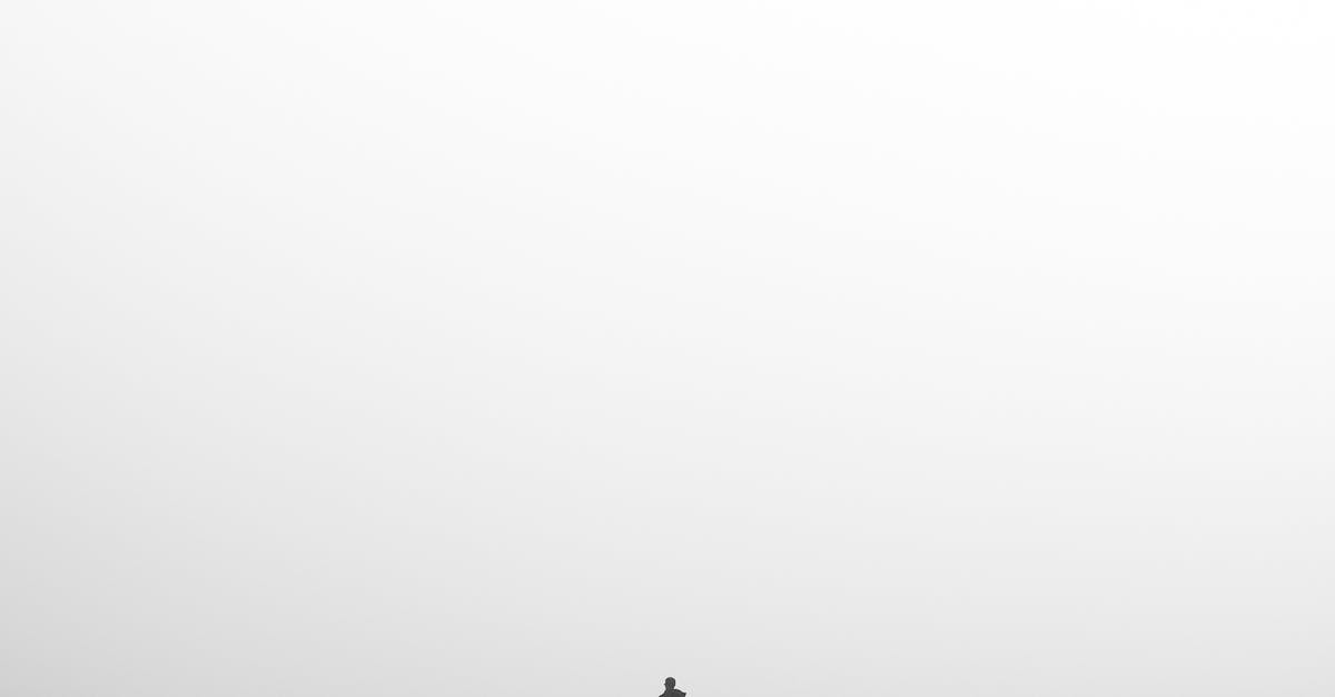 Free stock photo of alone, beach, black and white