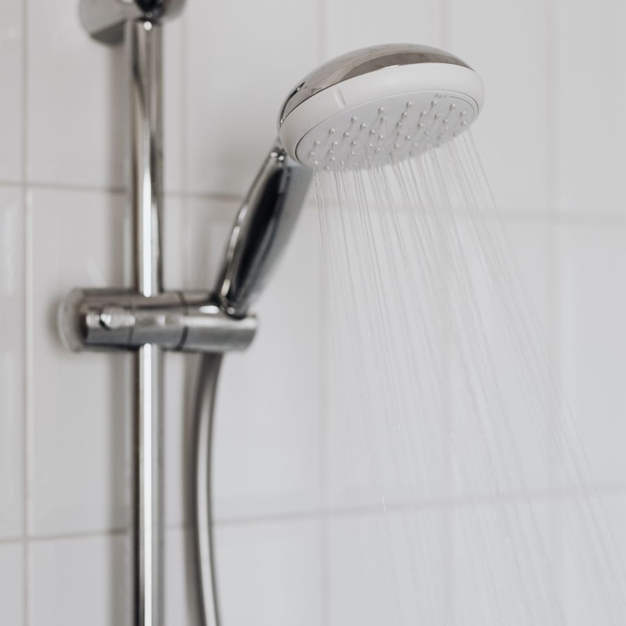 Shower Panel Set with Rail