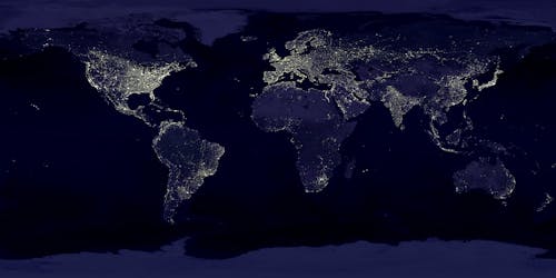 Fotobanka s bezplatnými fotkami na tému mapa sveta, svet, svetlá