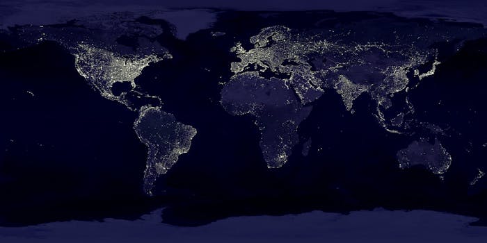 An image of the Earth.