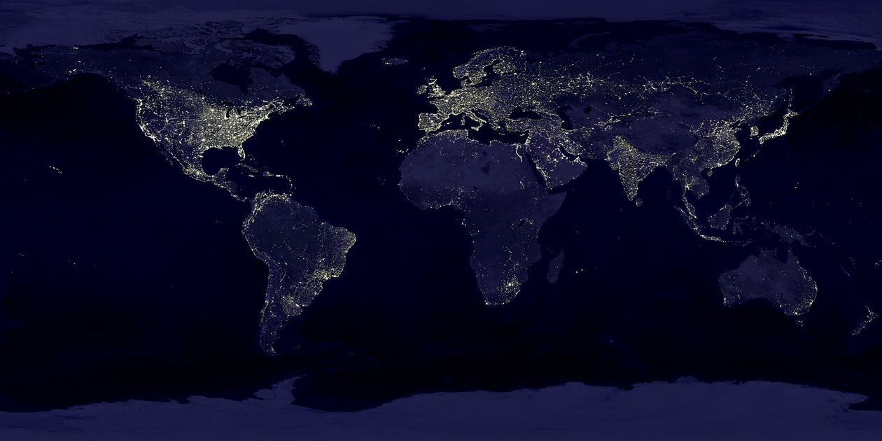World map showing Cardinal Education's global reach across six continents