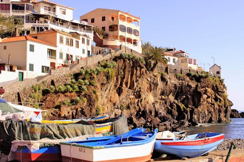 àbeira-mar, barcos, locais 的 免費圖庫相片