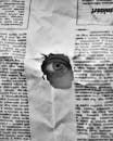 Eye on a Hole in a Paper