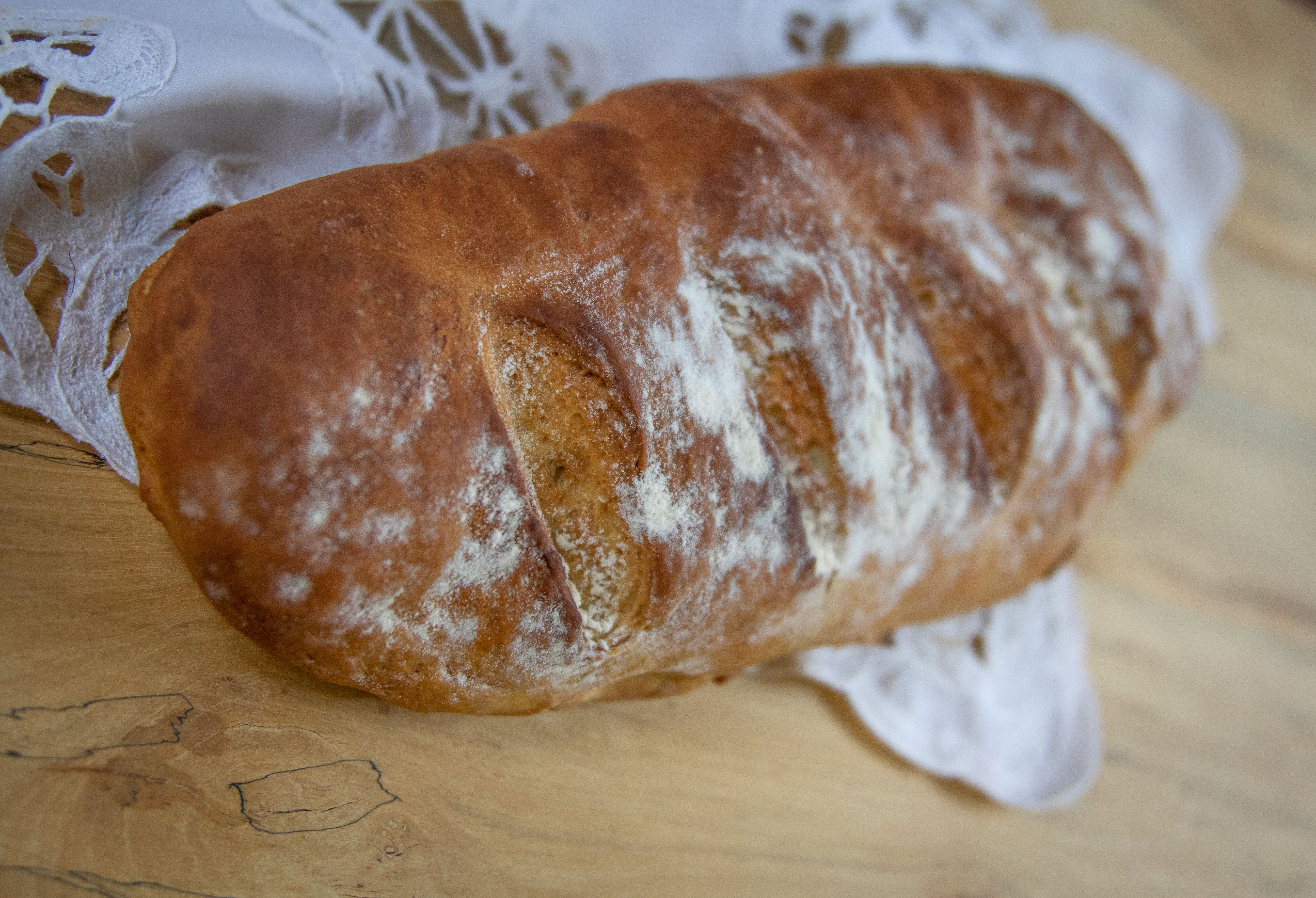 Vollkorngebäck aus Dinkel