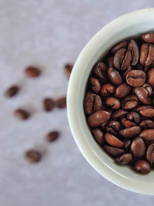 Coffee Beans in Close Up Photography