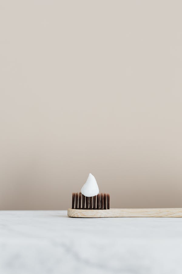 Photo of Toothpaste on Toothbrush