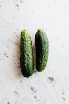 green cucumber 