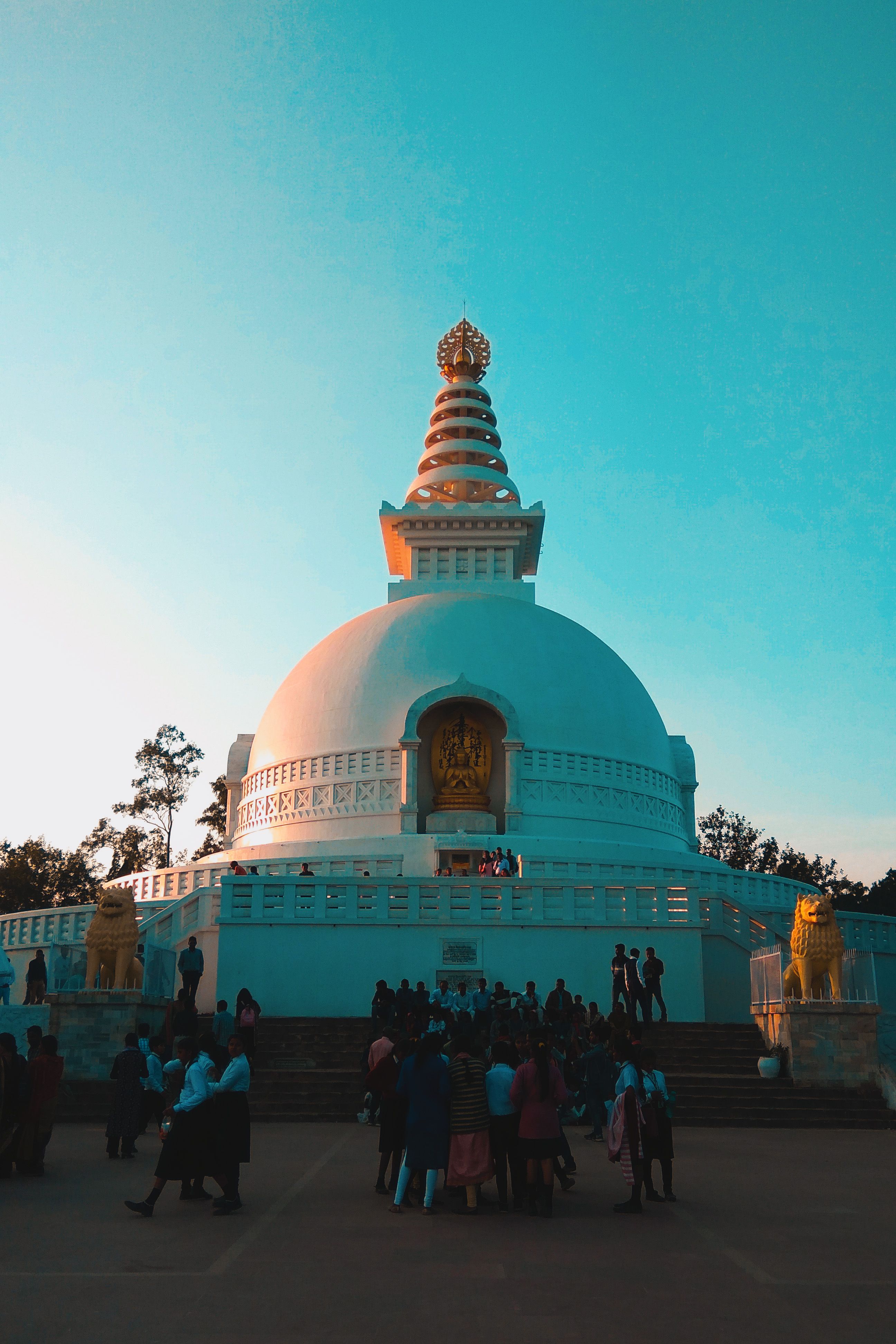 Ancient ruins and stupas in Bihar