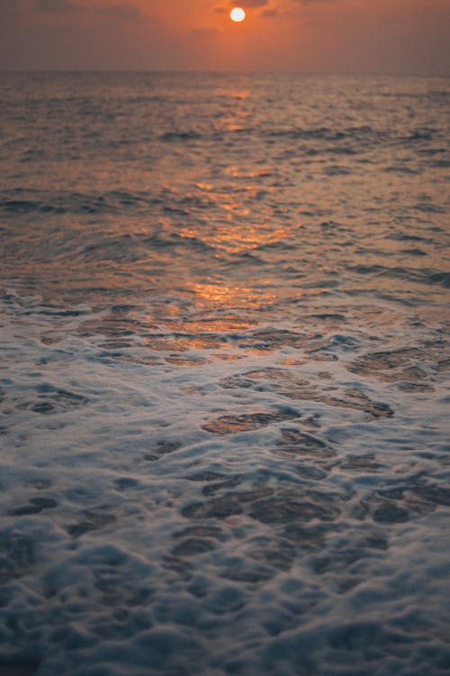 Sunset over Sea 