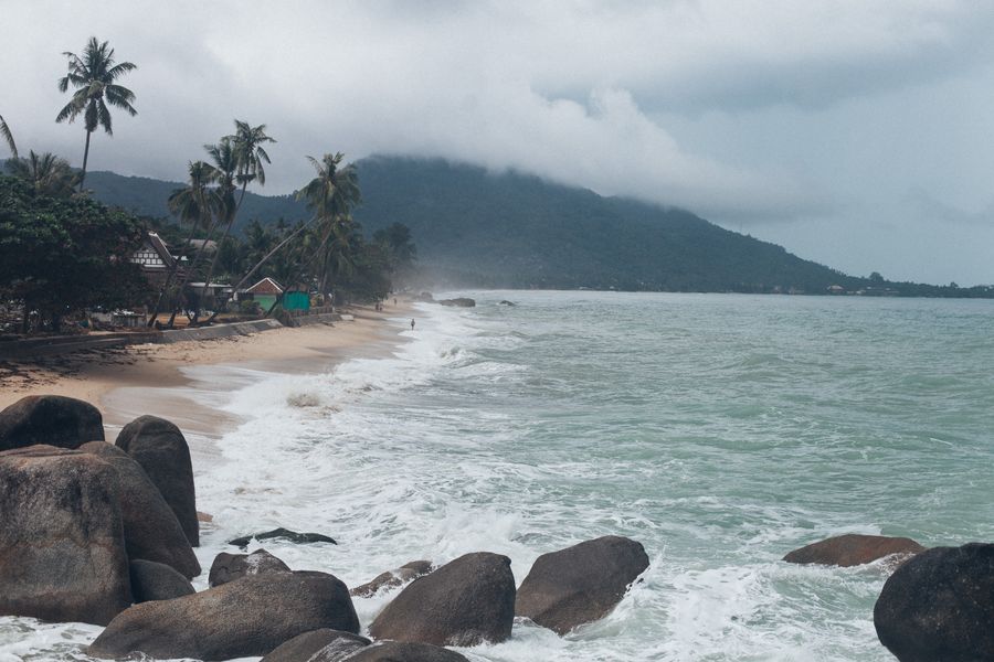 Beach in Koh Phangan, Gulf of Thailand