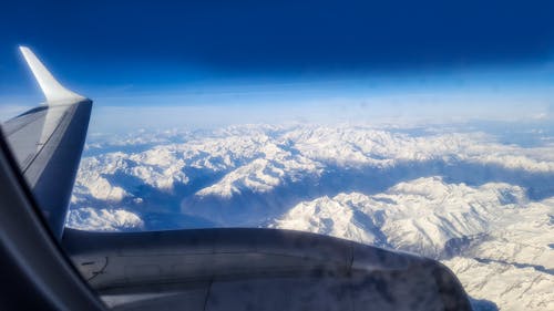 Free stock photo of aerial, alps, france