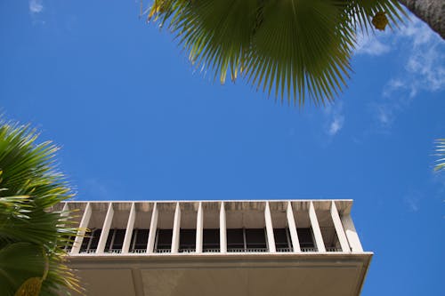 Free stock photo of architectural detail, blue sky, building