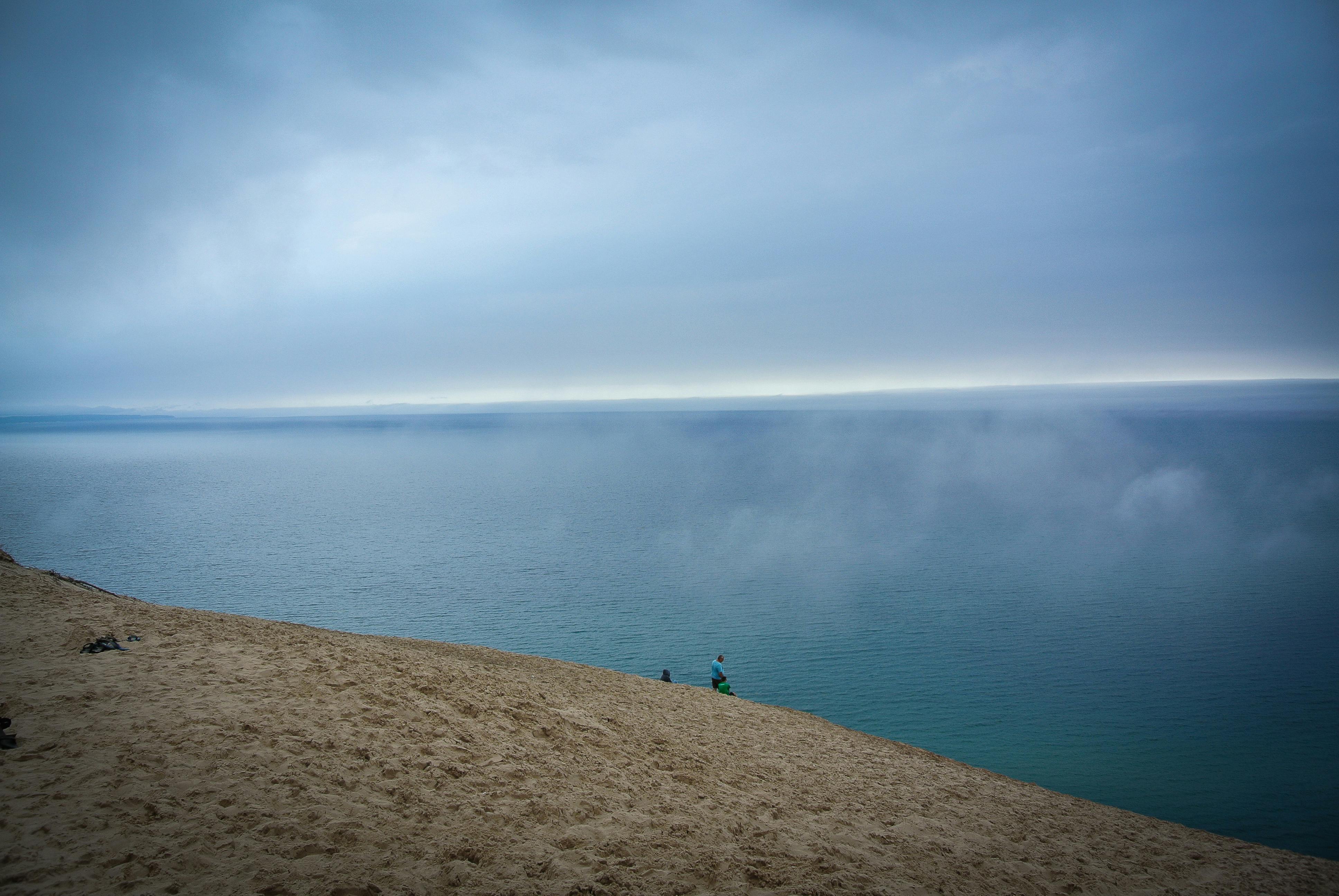 Free stock photo of climb, clouds, dune