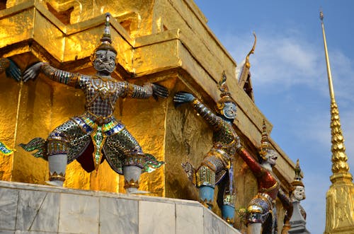 Free stock photo of asia, bangkok, gold